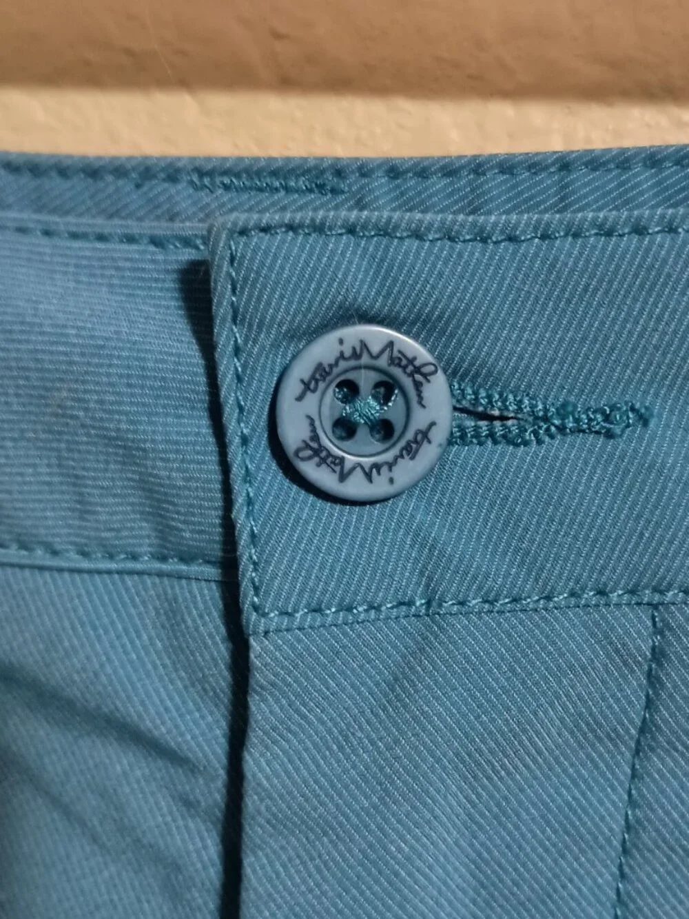 Travis Mathew Mens Golf Casual Shorts Size 36 Blue